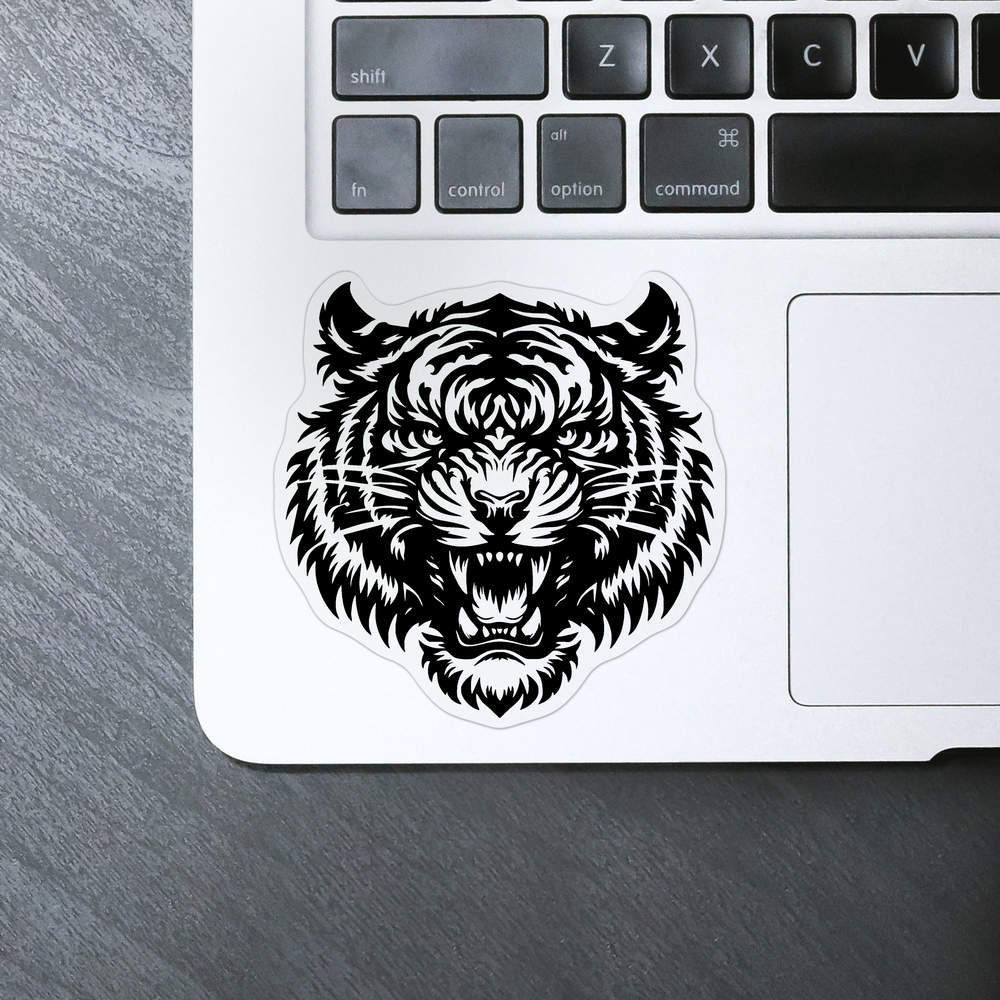 'Fierce Tiger' Clear Sticker Decals (DC045422) - Picture 14 of 30