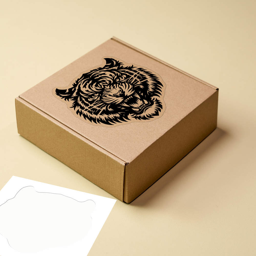 'Fierce Tiger' Clear Sticker Decals (DC045422) - Picture 16 of 30