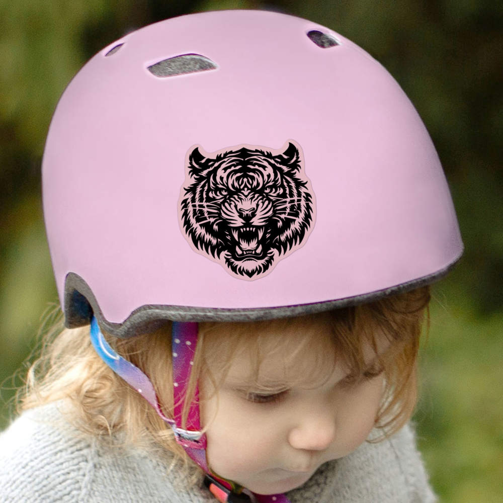 'Fierce Tiger' Clear Sticker Decals (DC045422) - Picture 17 of 30