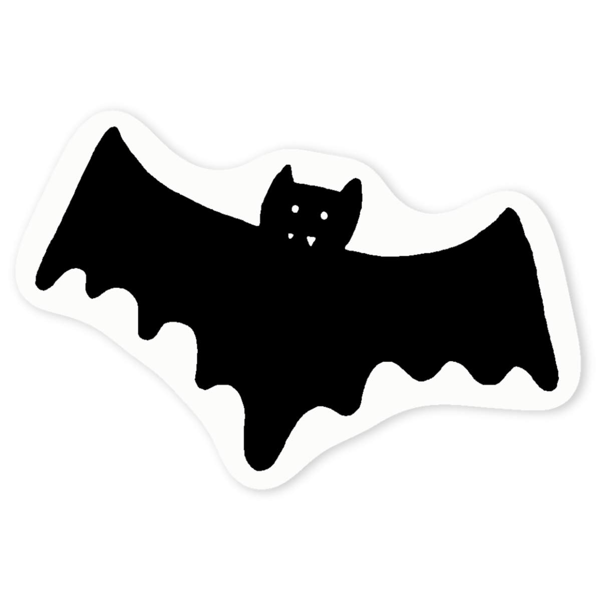 'Bat' Clear Sticker Decals (DC003086)
