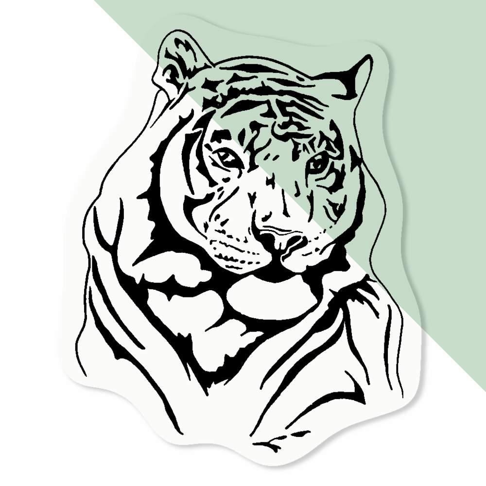 'Tiger' Clear Sticker Decals (DC003499) - Picture 7 of 30