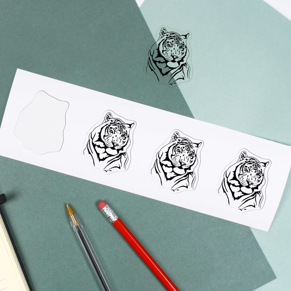 'Tiger' Clear Sticker Decals (DC003499) - Picture 8 of 30