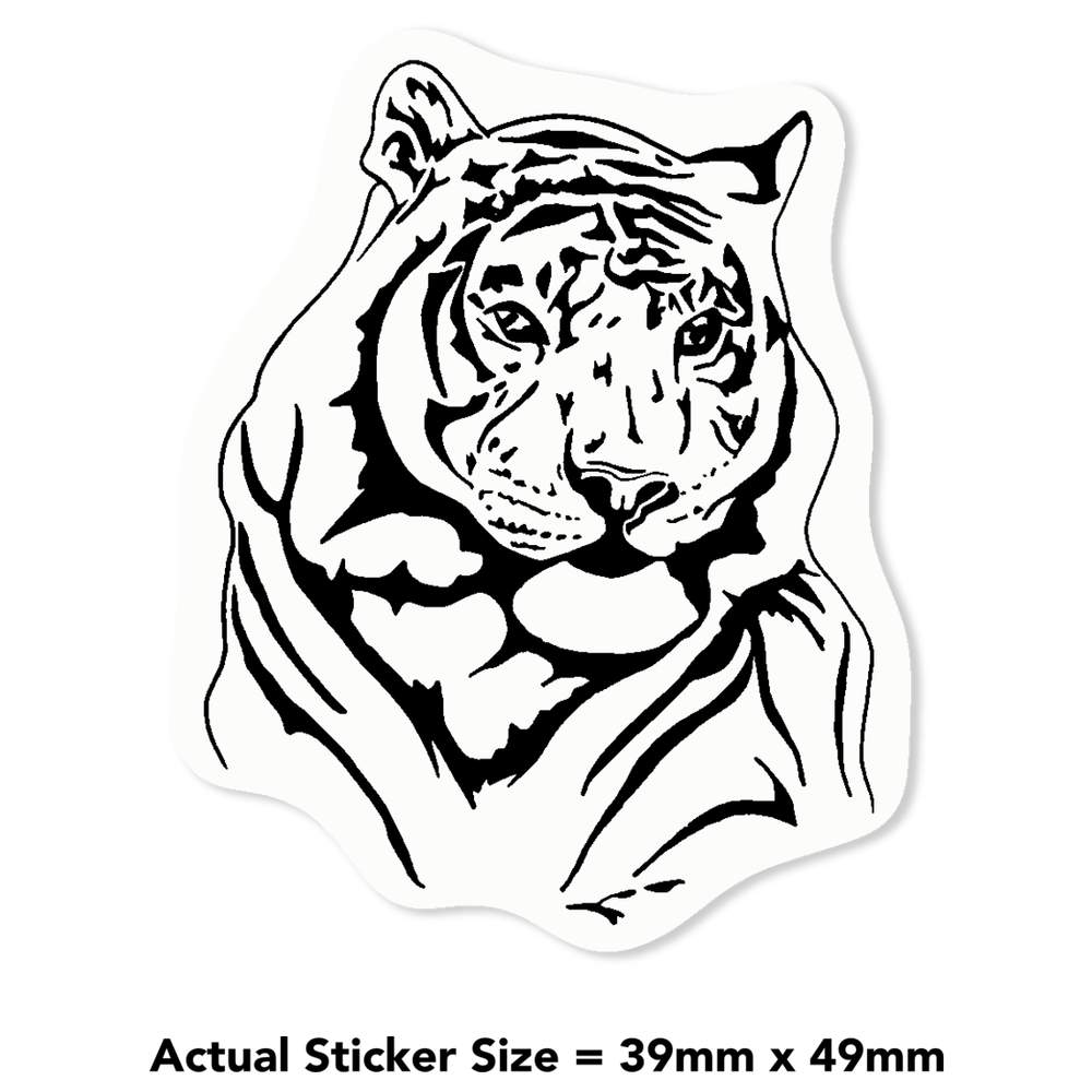 'Tiger' Clear Sticker Decals (DC003499) - Picture 9 of 30