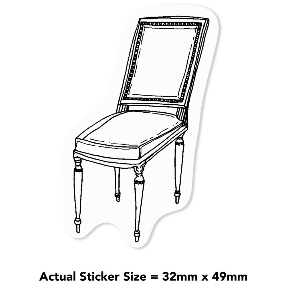 Esthetician Superpower Sticker tp 1351 8 inch vinyl decal supplies chair 