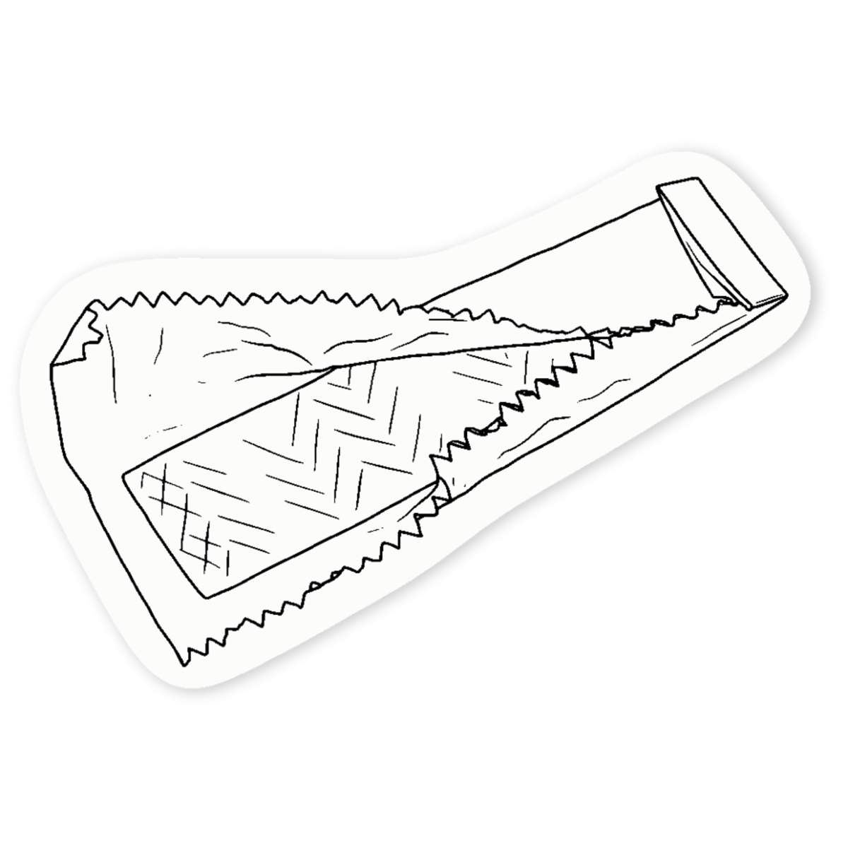 'Chewing Gum' Clear Sticker Decals (DC039700)