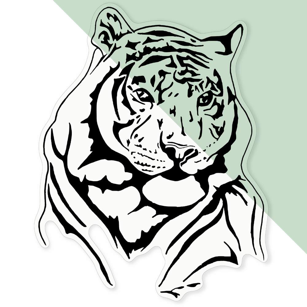 'Tiger' Clear Sticker Decals (DC003499) - Picture 25 of 30