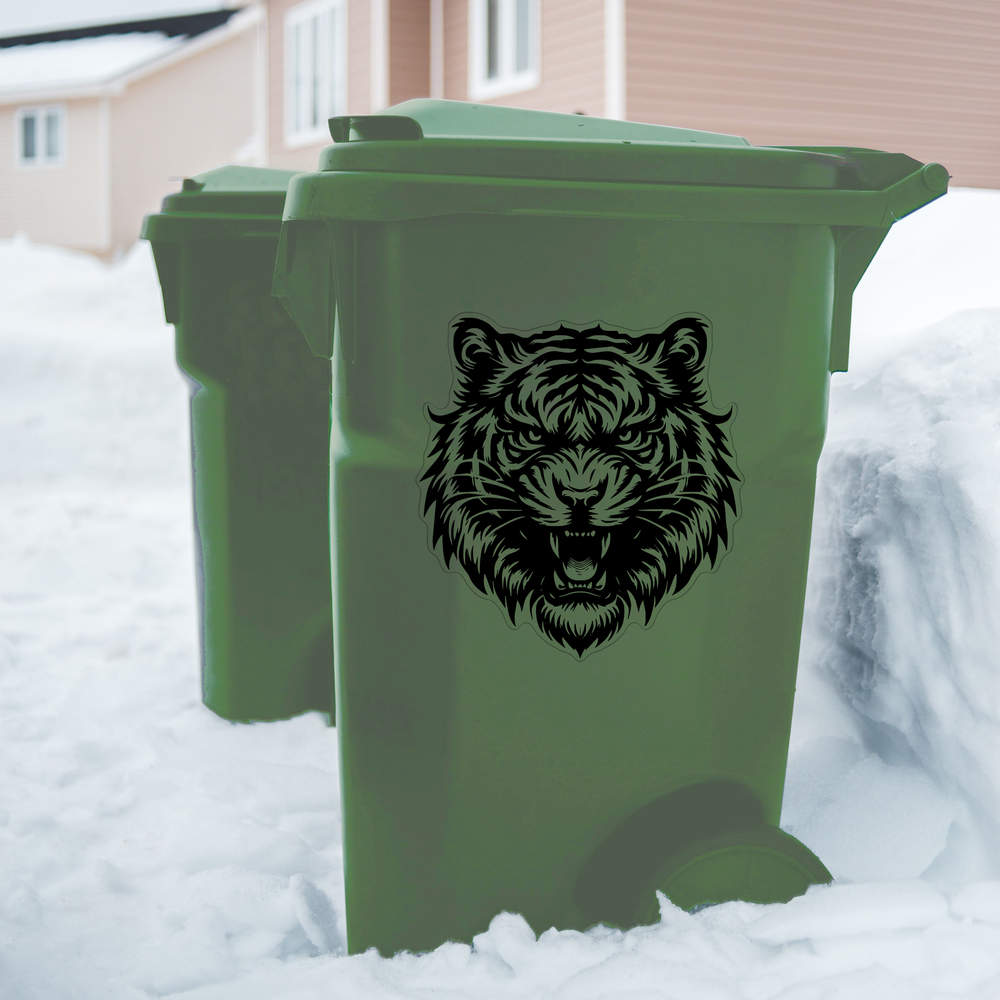 'Angry Tiger' Clear Sticker Decals (DC045519) - Picture 26 of 30