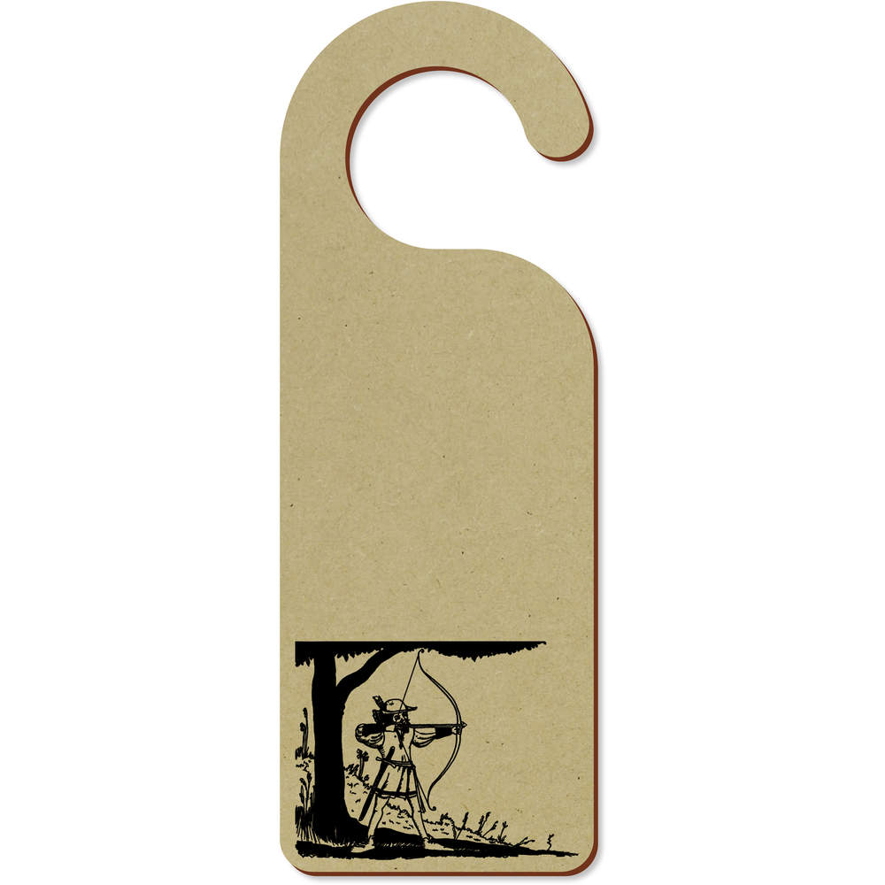 'Robin Hood' 200mm x 72mm Door Hanger / Sign (DH00009705)