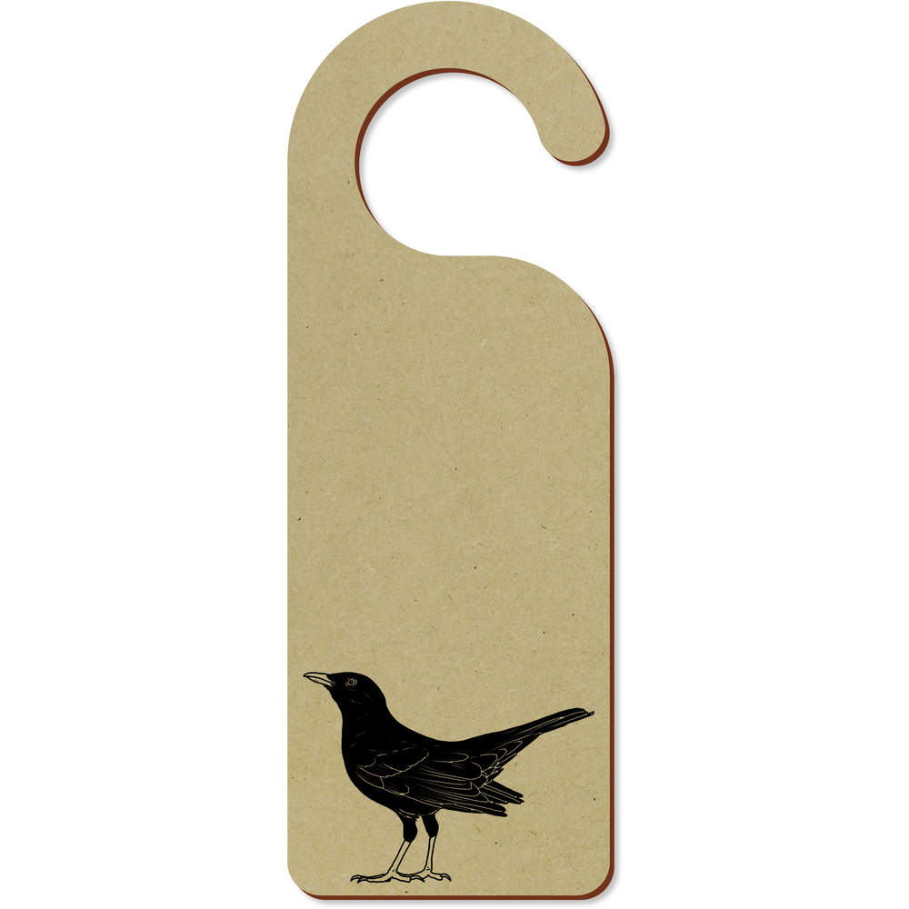'Blackbird' 200mm x 72mm Door Hanger / Sign (DH00030212)