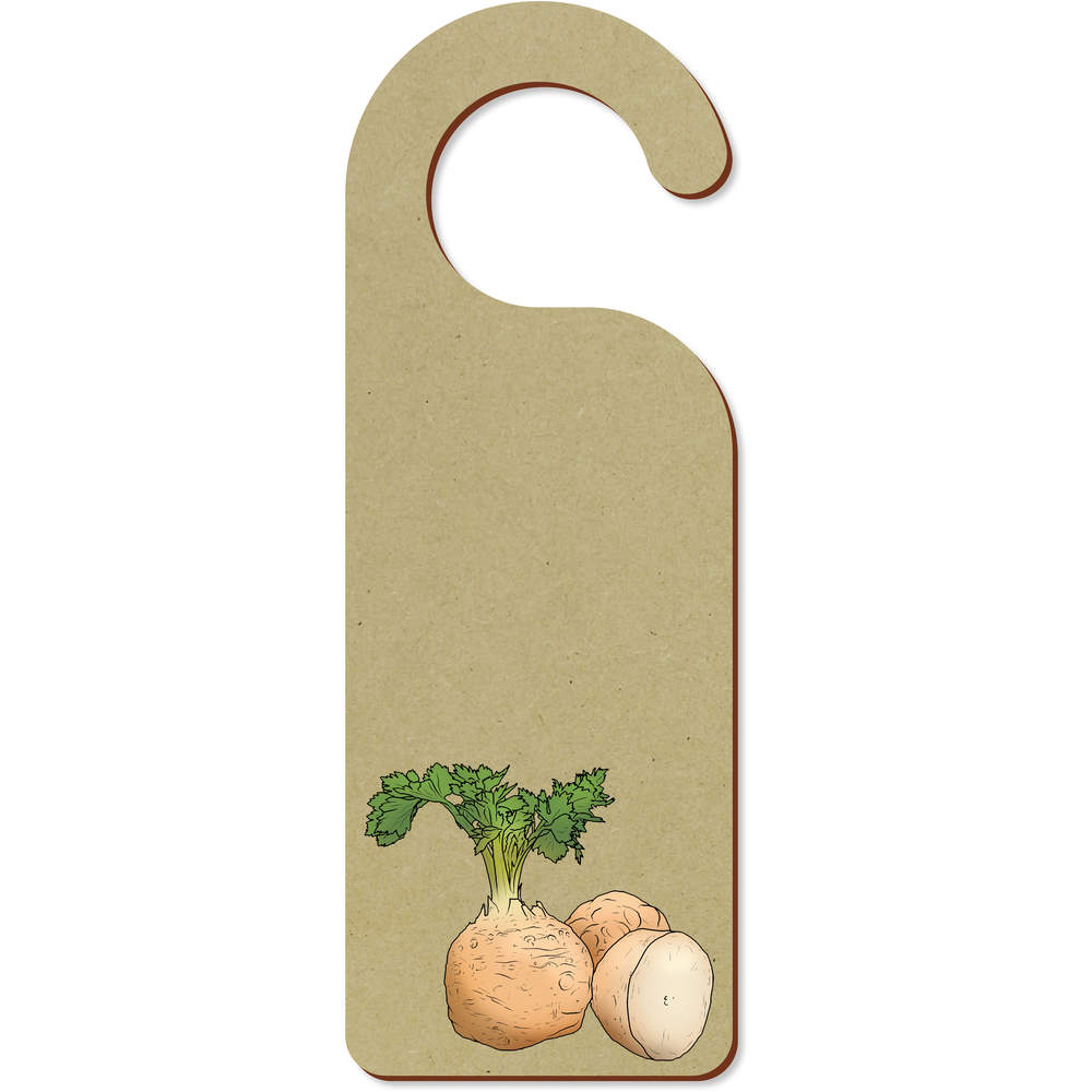 'Celeriac' 200mm x 72mm Door Hanger / Sign (DH00035742)