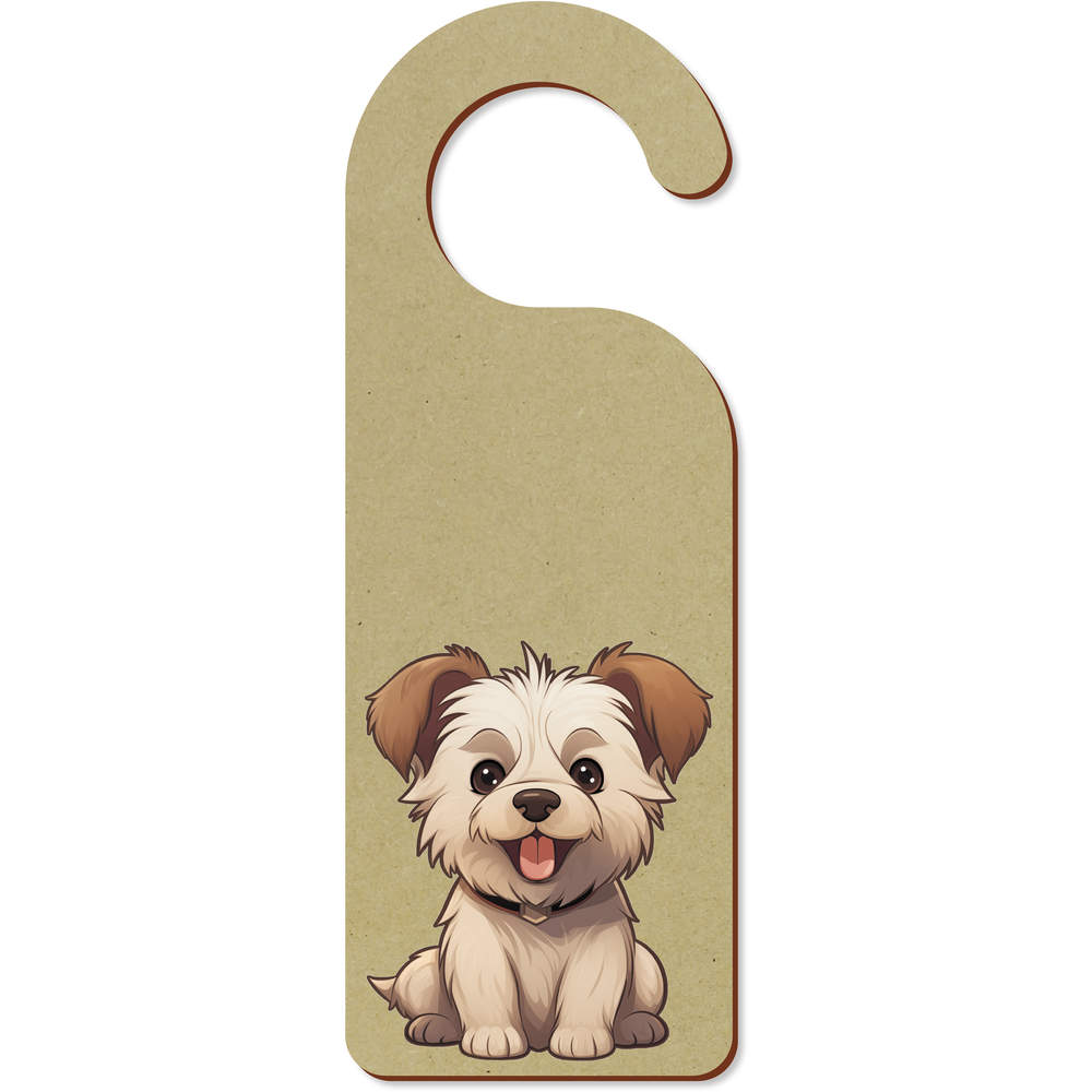 'Skye Terrier' 200mm x 72mm Door Hanger / Sign (DH00037949)