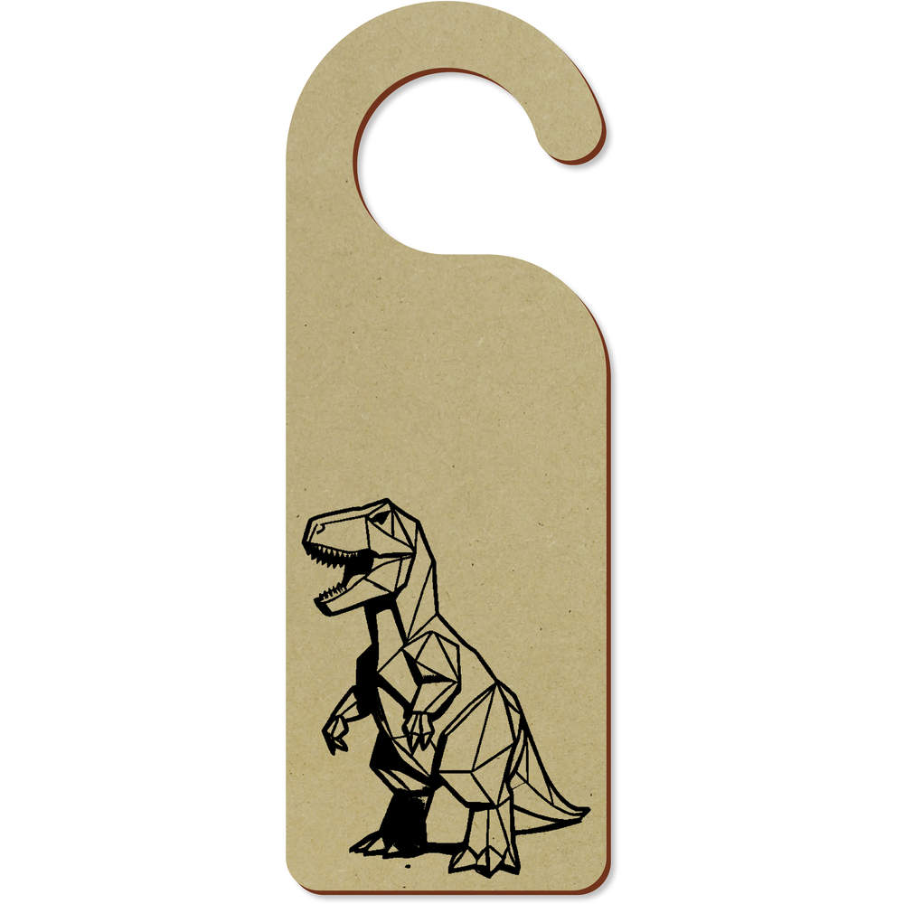 'Geometric Trex' 200mm x 72mm Door Hanger / Sign (DH00039435)