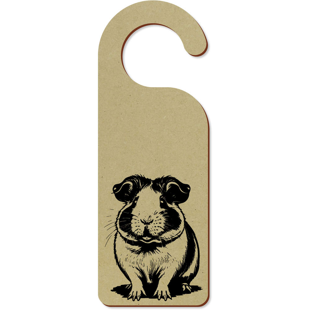 'Guinea Pig' 200mm x 72mm Door Hanger / Sign (DH00039690)
