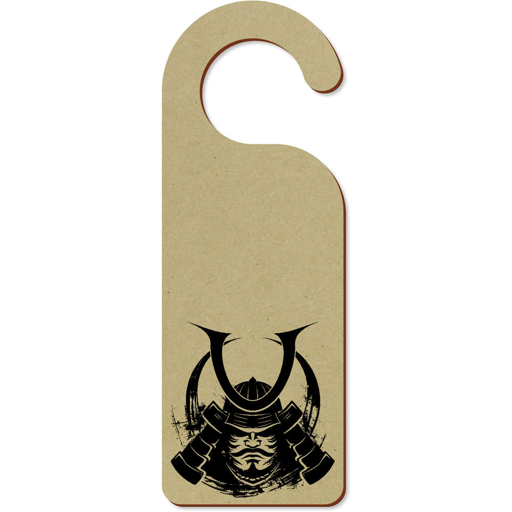 'Concentration Samurai' 200mm x 72mm Door Hanger / Sign (DH00040449)