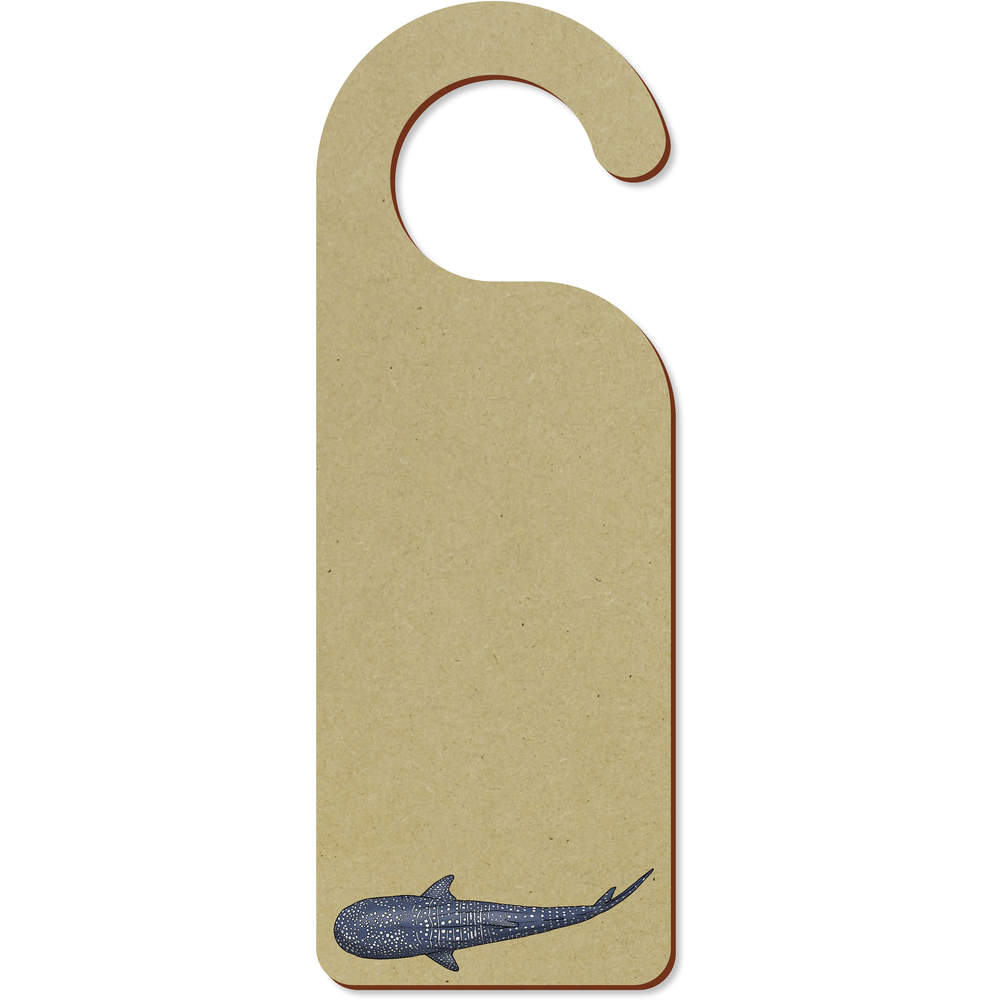 'Whale Shark' 200mm x 72mm Door Hanger / Sign (DH00040756)