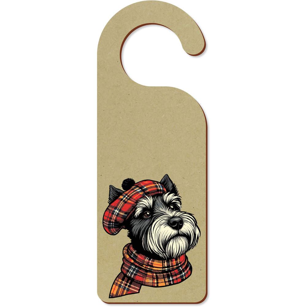 'Scottish Terrier' 200mm x 72mm Door Hanger / Sign (DH00042988)