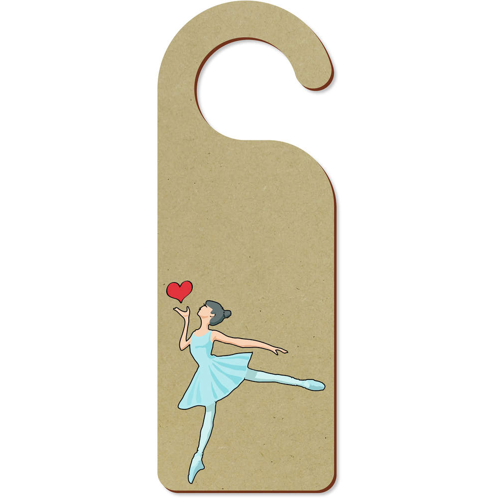 'Ballet Dancer ' 200mm x 72mm Door Hanger / Sign (DH00043213)