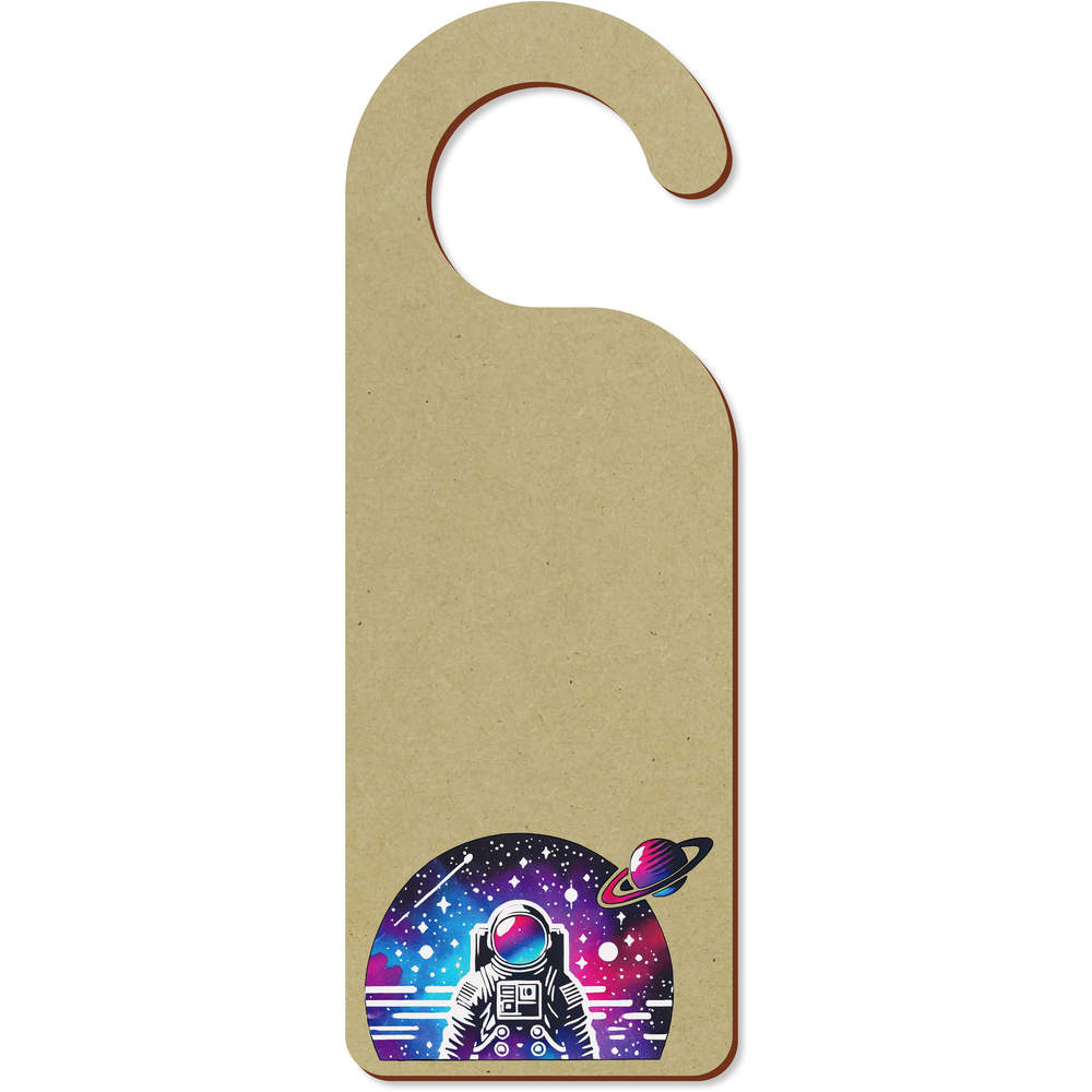 'Space Astronaut' 200mm x 72mm Door Hanger / Sign (DH00043366)