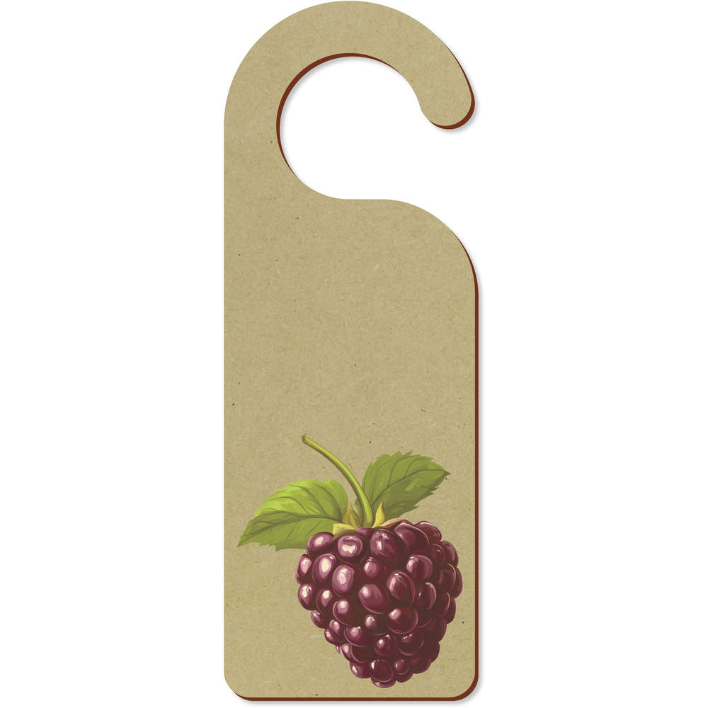 'Single Blackberry' 200mm x 72mm Door Hanger / Sign (DH00046212)