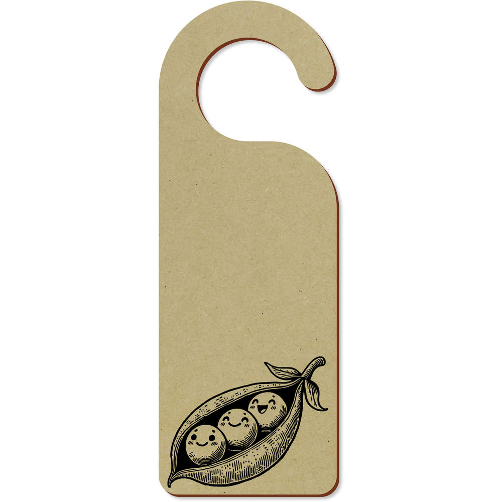 'Peas In A Pod' 200mm x 72mm Door Hanger / Sign (DH00046565)