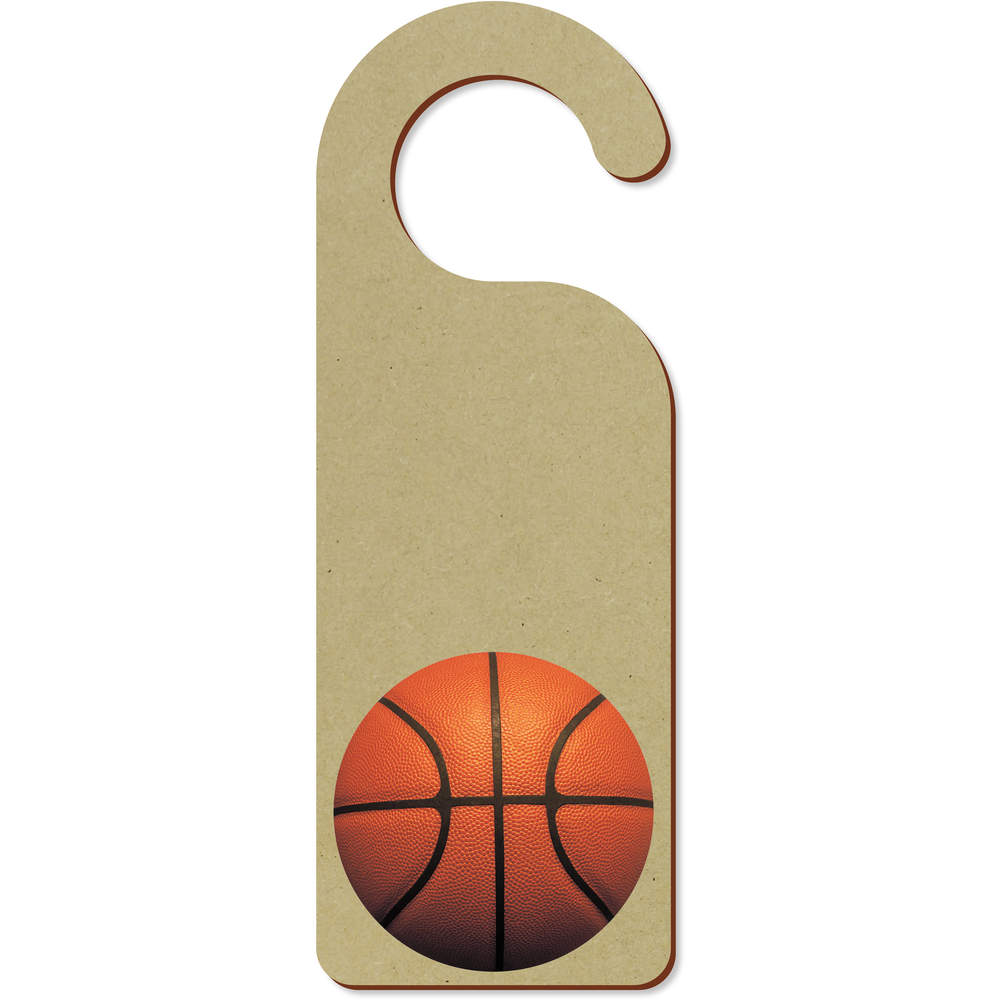 'Basketball' 200mm x 72mm Door Hanger / Sign (DH00046597)