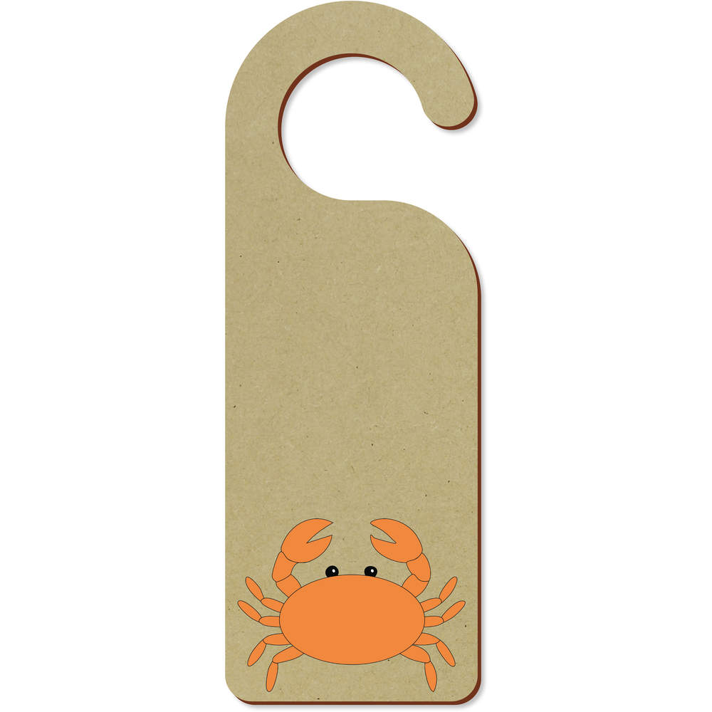 'Crab' 200mm x 72mm Door Hanger / Sign (DH00047624)