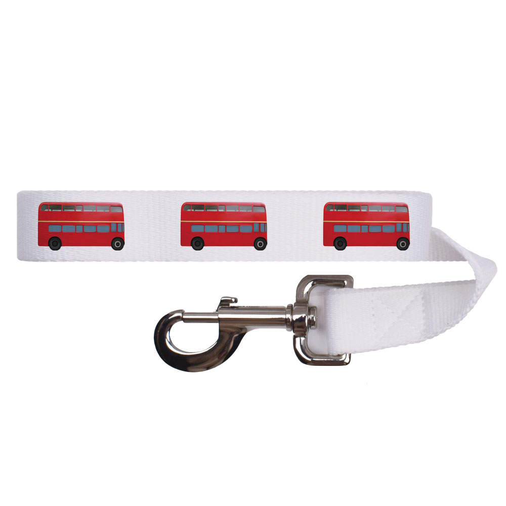 'London Bus' Dog Lead / Leash (DL00005292)