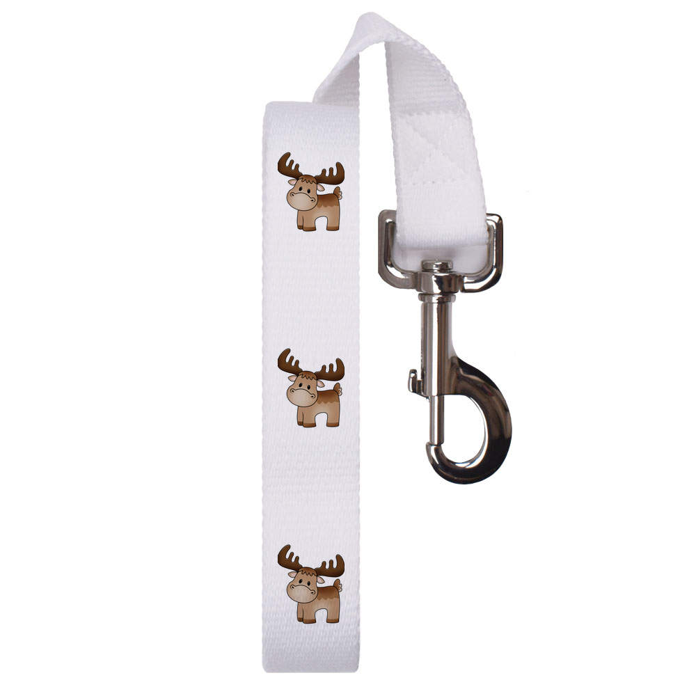 'Cute Moose' Dog Lead / Leash (DL00007669)