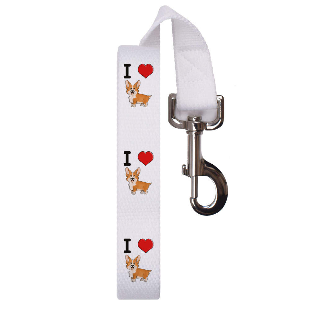 'I Love Corgis' Dog Lead / Leash (DL00010301)