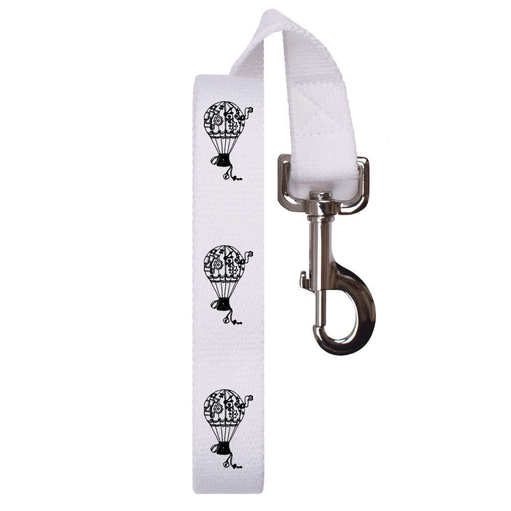 'Steampunk Hot Air Balloon' Dog Lead / Leash (DL00010738)