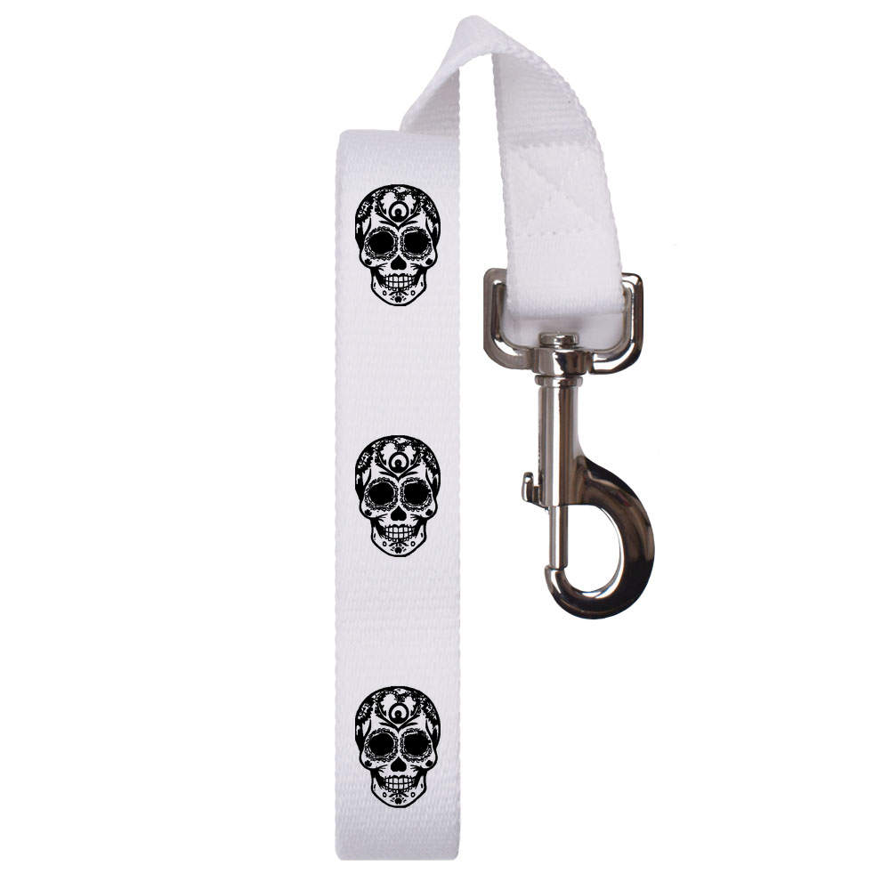 'Day of the Dead Sugar Skull' Dog Lead / Leash (DL00016780)