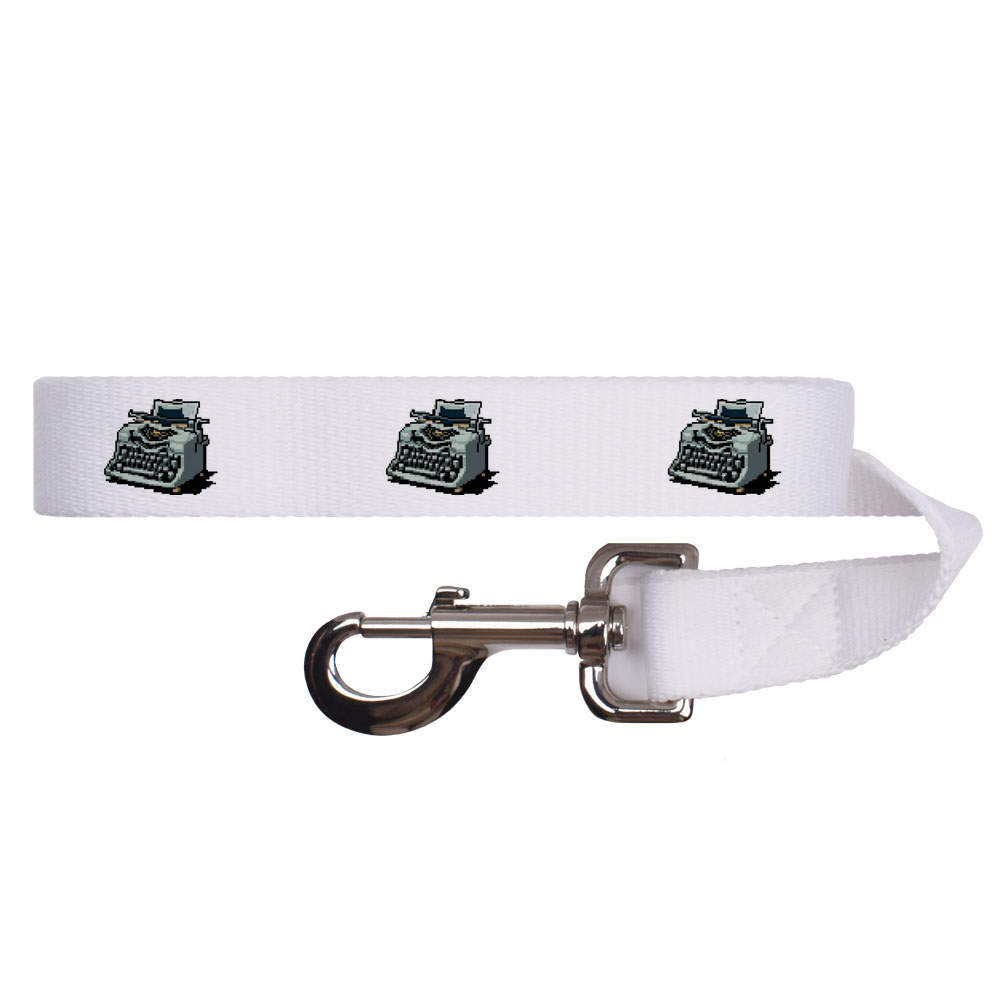 'Vintage Typewriter Pixel Art' Dog Lead / Leash (DL00017340)