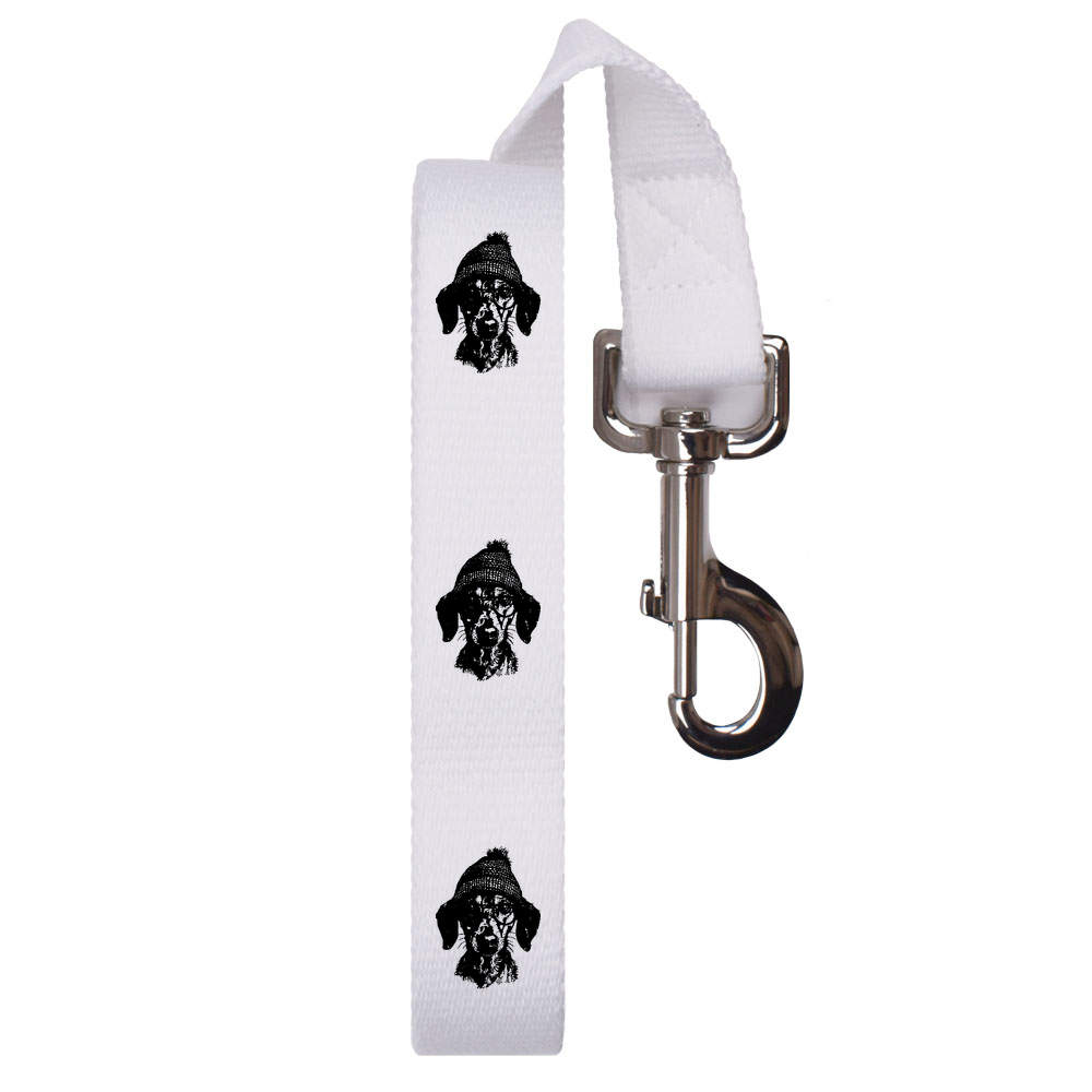 'Daschund Wearing Glasses' Dog Lead / Leash (DL00020211)