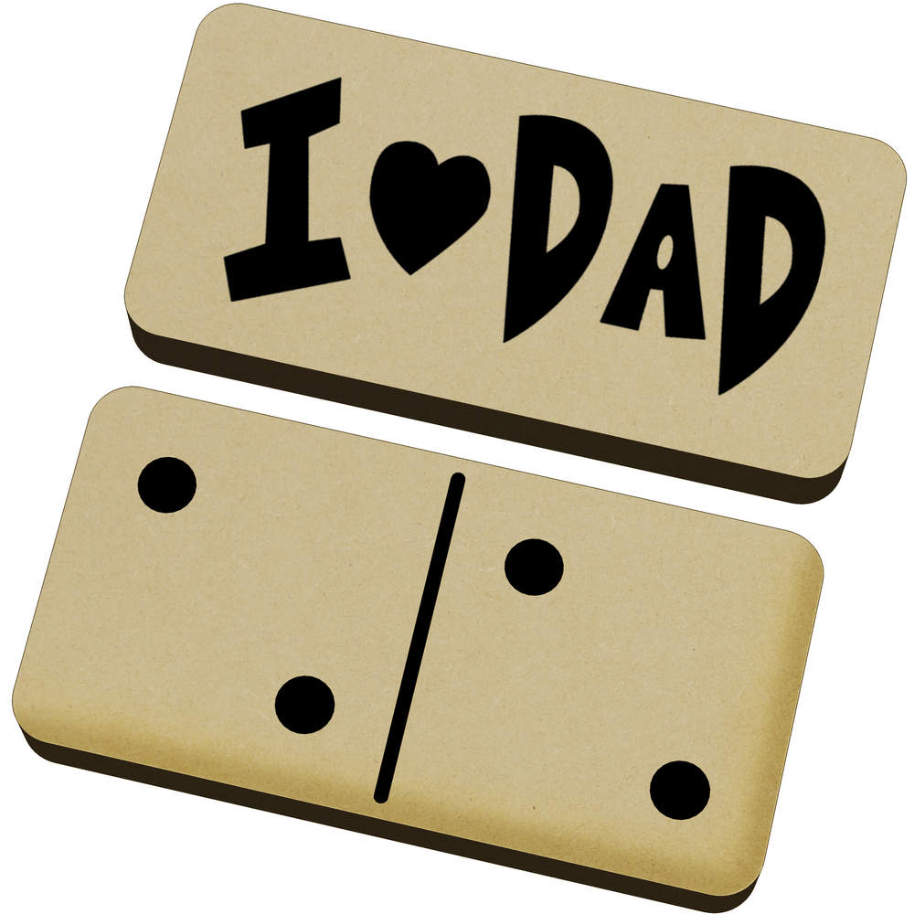 'I Love Dad' Domino Set & Box (DM00002591)