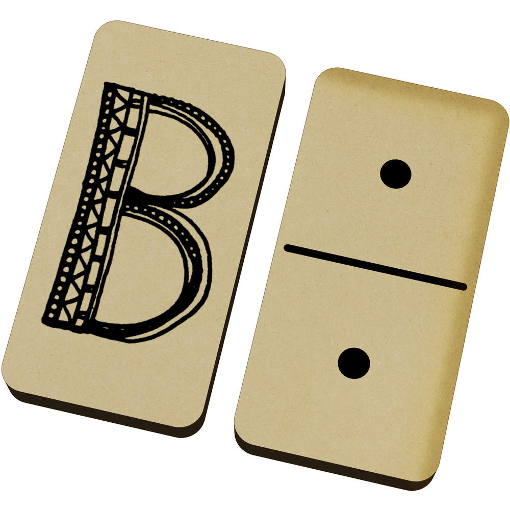 'Initial B' Domino Set & Box (DM00004409)
