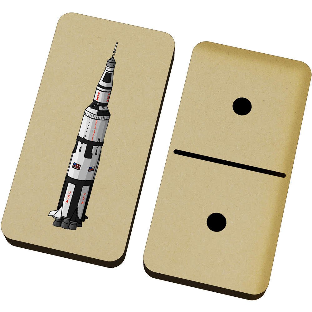 'Apollo 11 Rocket' Domino Set & Box (DM00022168)