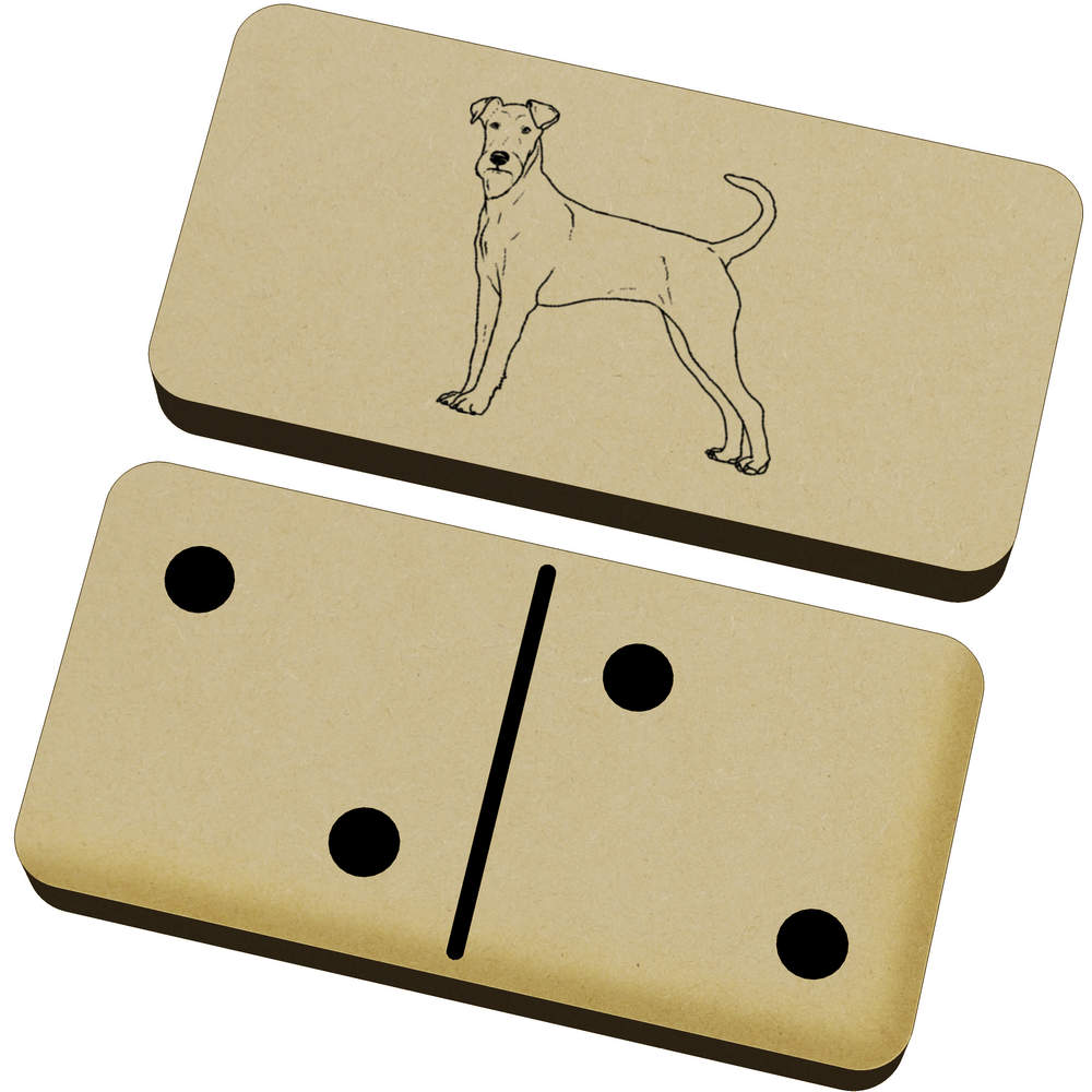 'Irish Terrier' Domino Set & Box (DM00030399)