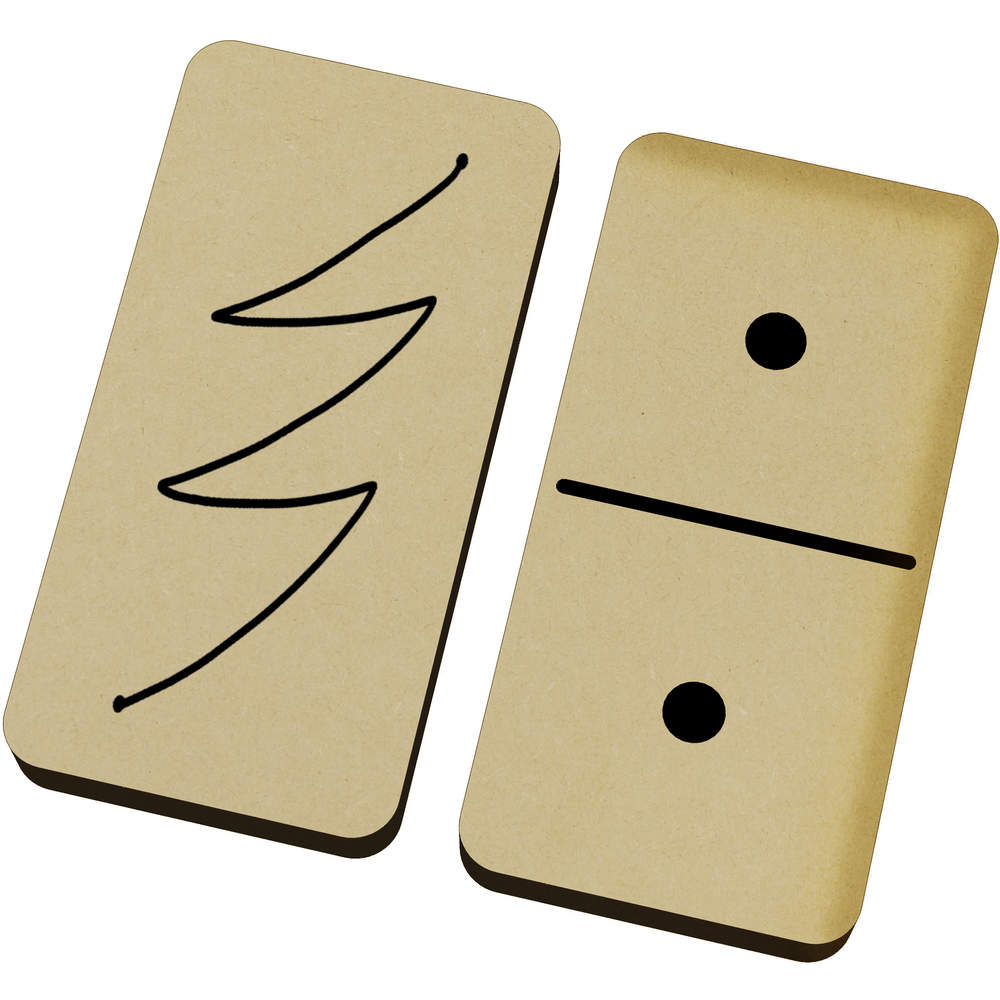 'Ursui Raku Symbol' Domino Set & Box (DM00036008)