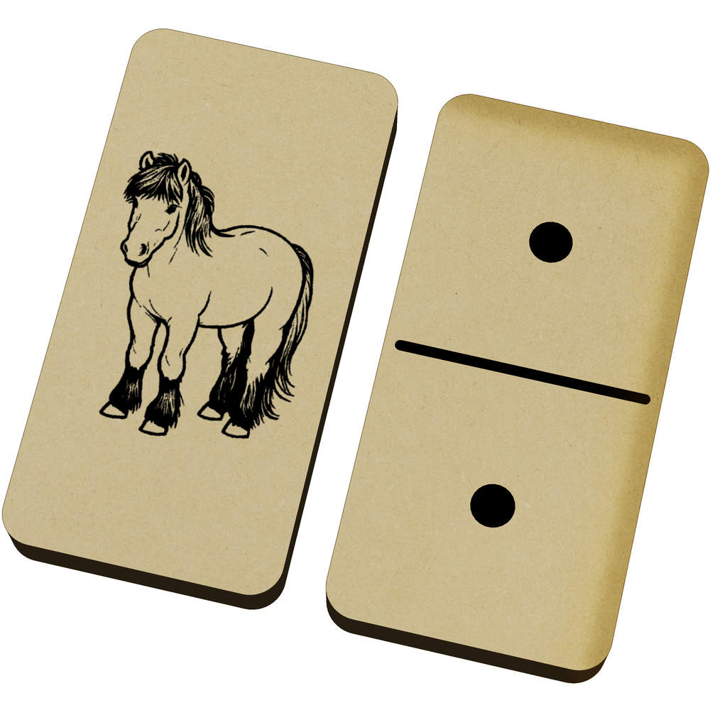 'Shetland Pony' Domino Set & Box (DM00040779)