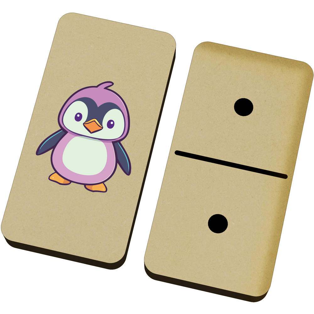 'Cute Penguin Kawaii Style' Domino Set & Box (DM00041249)