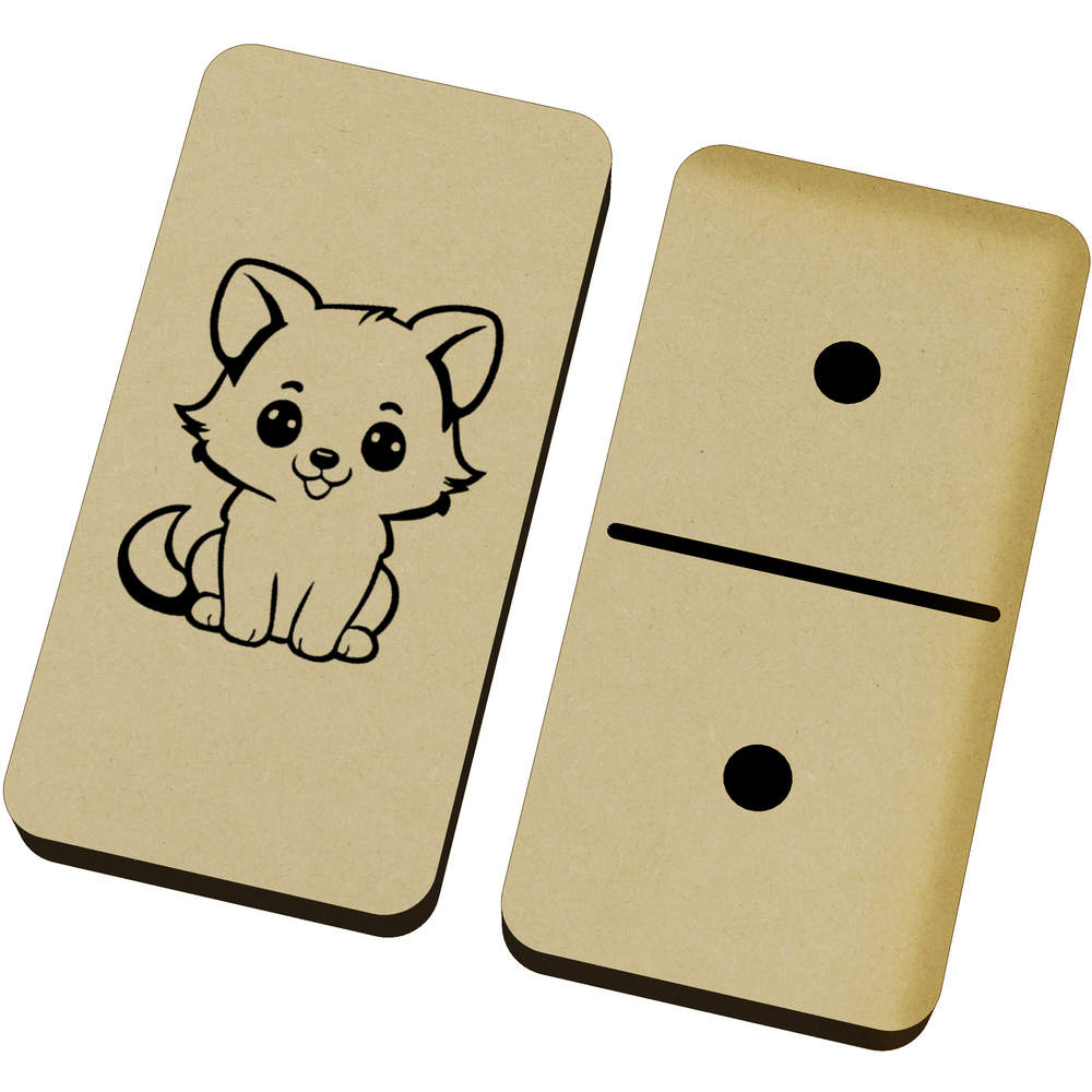 'Adorable Puppy Kawaii Style' Domino Set & Box (DM00041269)