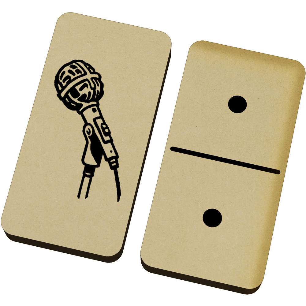 'Microphone' Domino Set & Box (DM00041947)