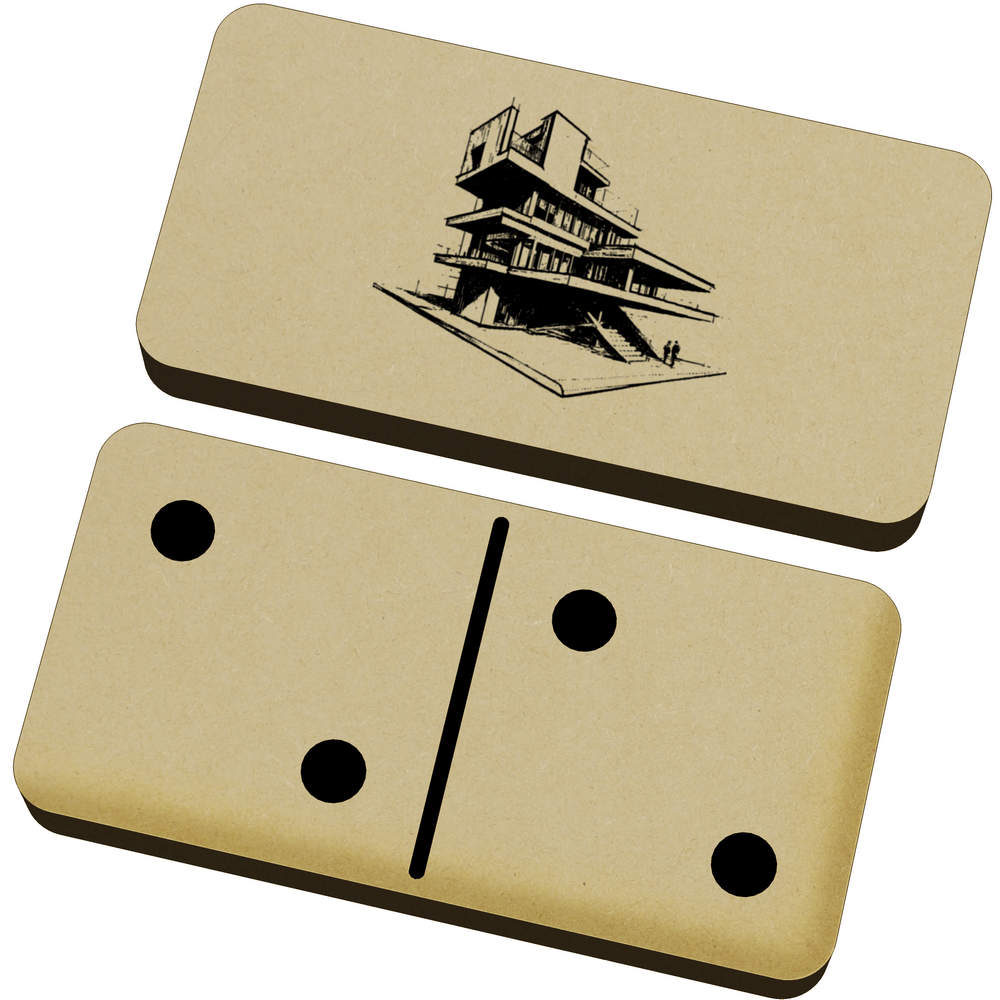 'Modern Architect Drawing' Domino Set & Box (DM00042052)