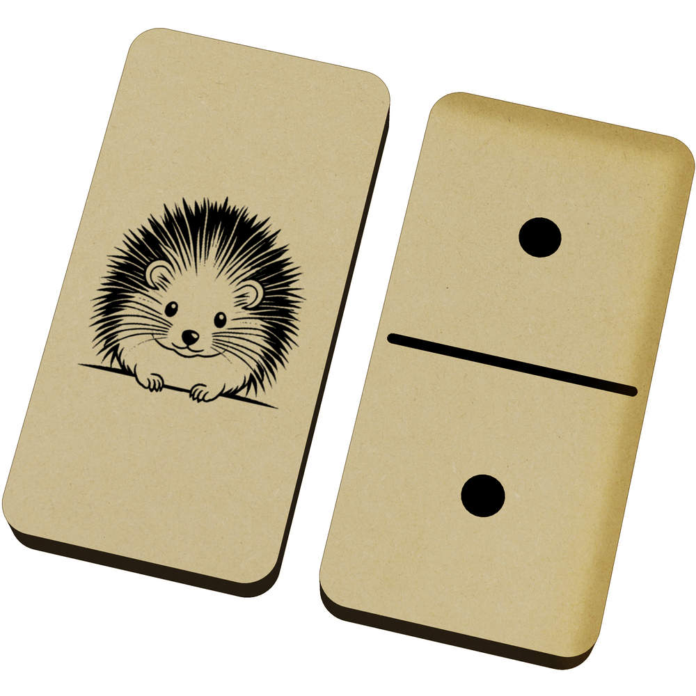 'Long Tailed Porcupine' Domino Set & Box (DM00045346)