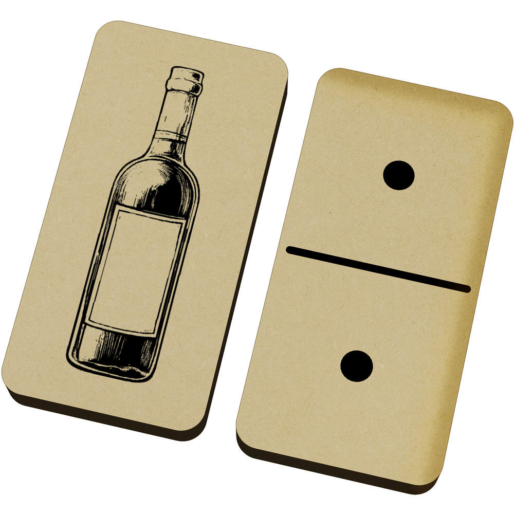 'Single Wine Bottle' Domino Set & Box (DM00046810)
