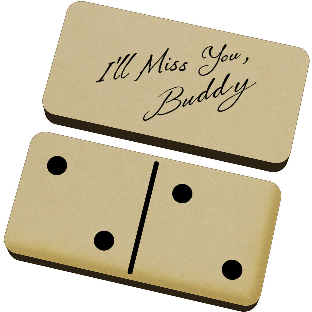 'I'll Miss You Buddy' Domino Set & Box (DM00048145)