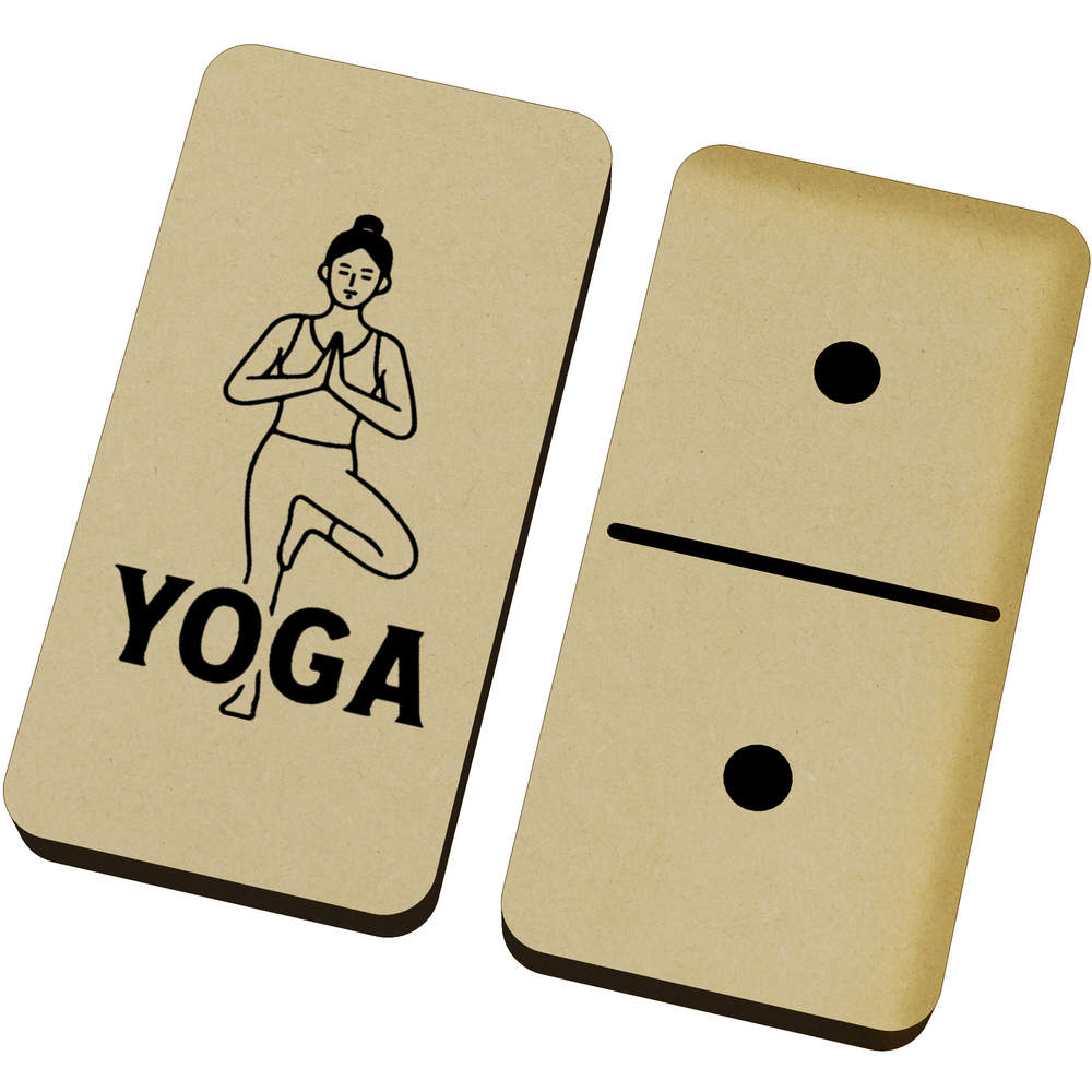 'Yoga Pose Meditation' Domino Set & Box (DM00050435)