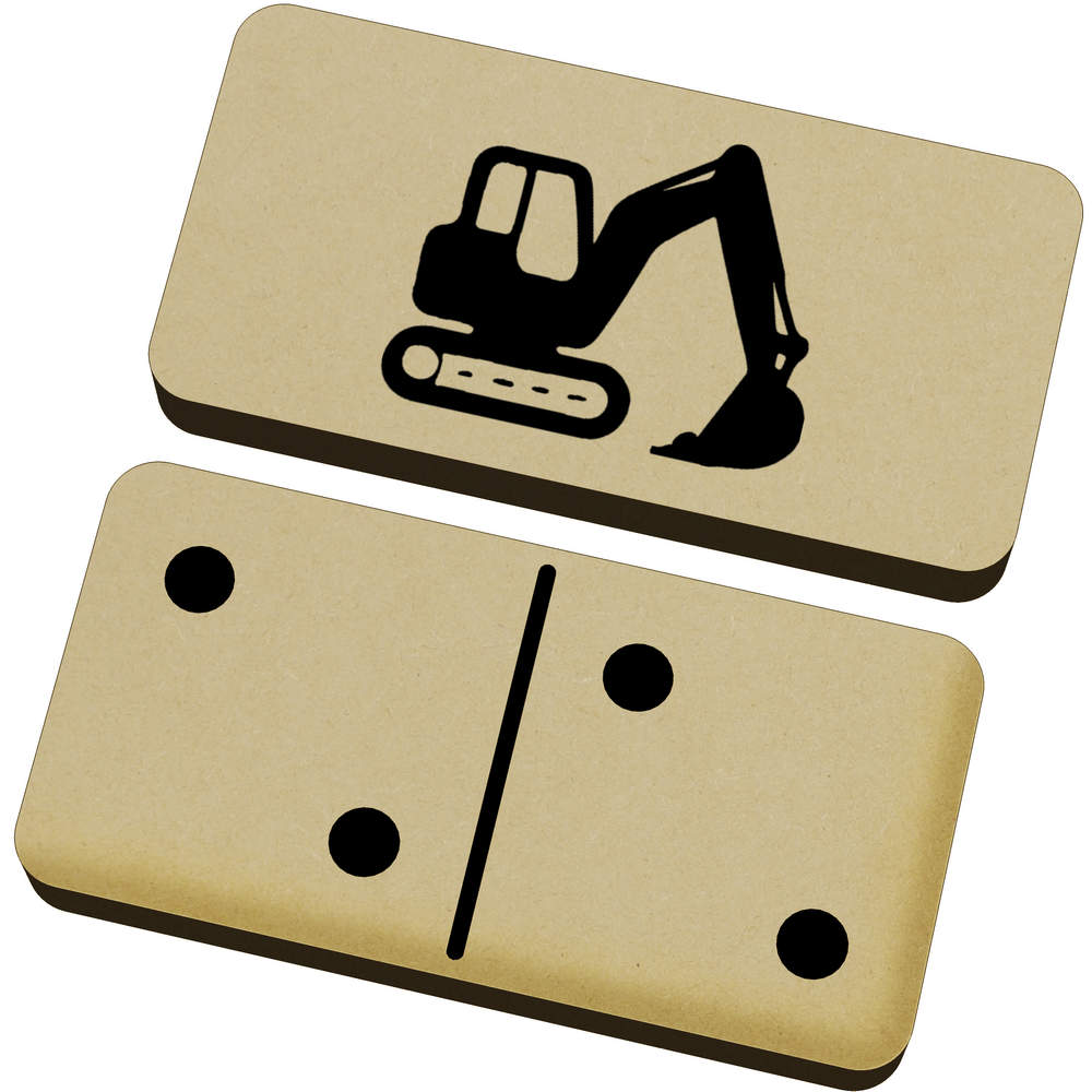 'Digger Vehicle' Domino Set & Box (DM00051685)