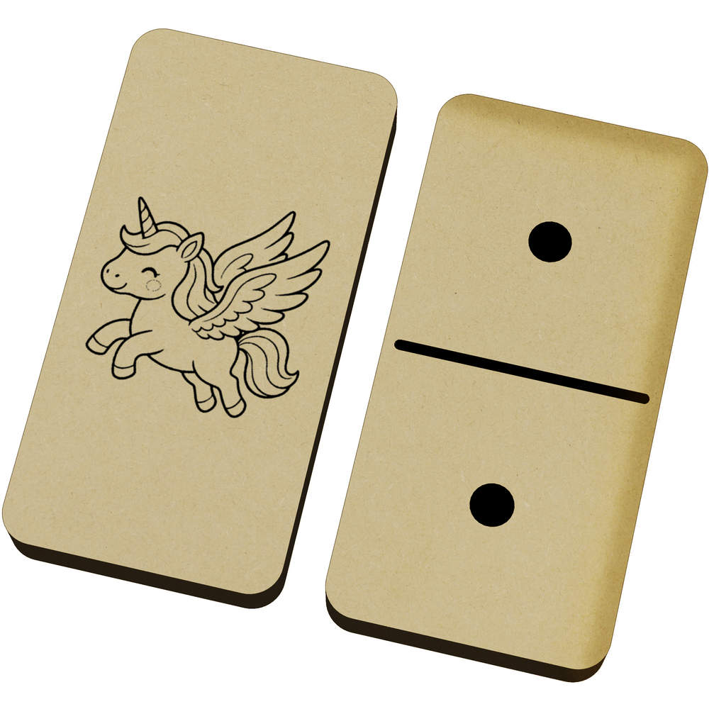 'Winged Unicorn' Domino Set & Box (DM00051814)