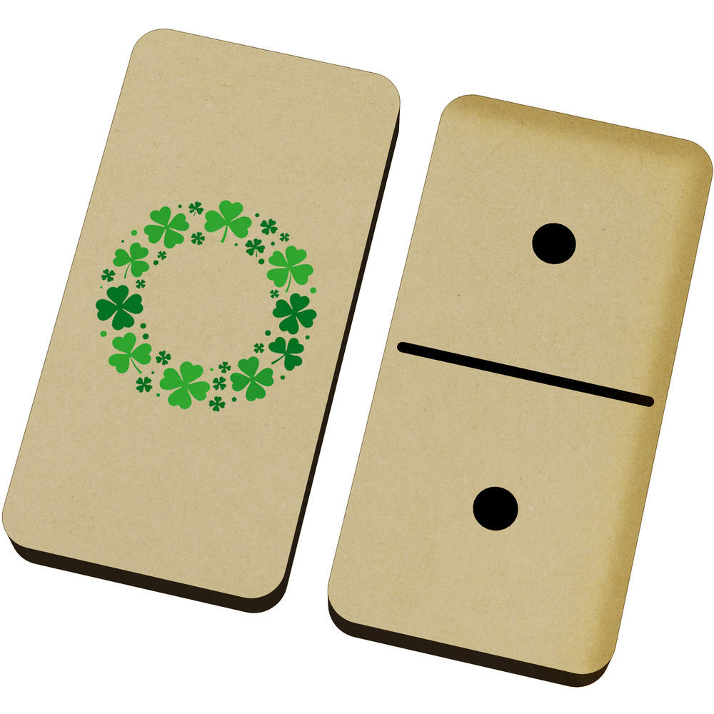 'Clover Wreath' Domino Set & Box (DM00056044)